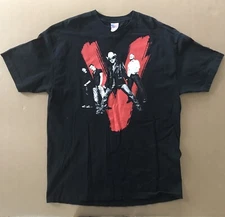 2005 U2 VERTIGO Concert Tour Tee T Shirt Size XL BONO EDGE Murina USA  Black