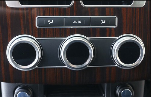 Rear Air Outlet Vent Knob Ring For Range Rover L405 2013-2017 Silver Aluminum - Bild 3 von 5