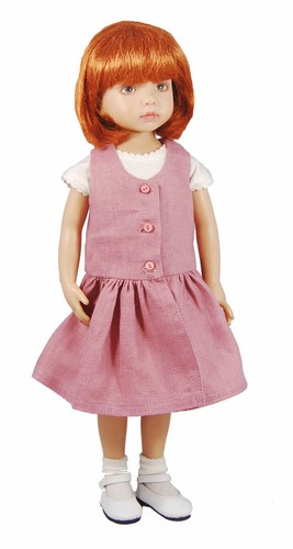 Boneka Dusty Rose Jumper Dress 