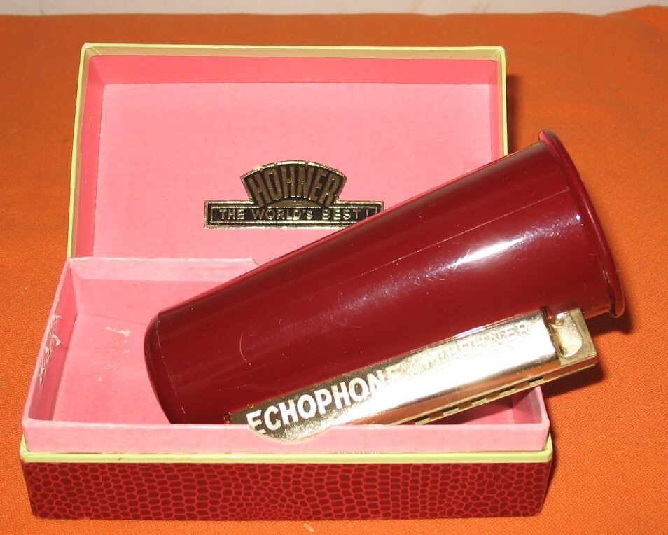 Harmonica Hohner Echophone In Key (F) - Slightly Used Only - | eBay