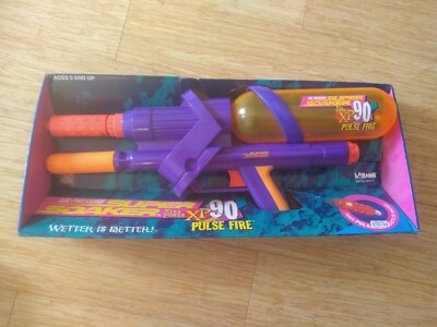 Vintage 1998 Larami Super Soaker XP90 Pulse Fire Squirt Gun Water Toy