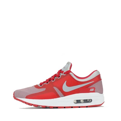 Nike AIR MAX ZERO ESSENZIALE Junior Youth Scarpe Lupo Grigio/Rosso | eBay