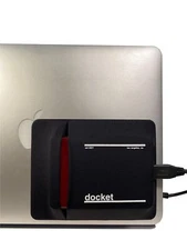 External Hard Drive Holder for Laptop - Closed Pocket Design with Cable Hole ...