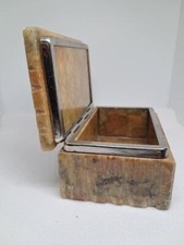 vintage chrome and onyx cigarette holder Lot Vintage onyx cigarette case still