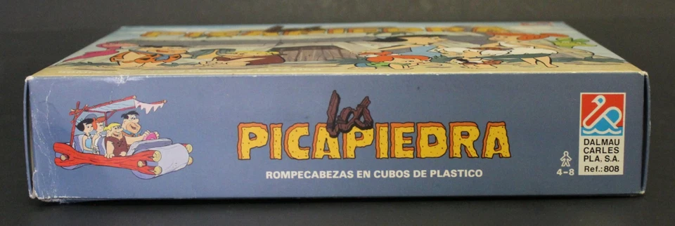 1980's Hanna-Barbera THE FLINTSTONES CUBES PUZZLE Very Good Cond & VHTF Dalmau - Image 3 of 4