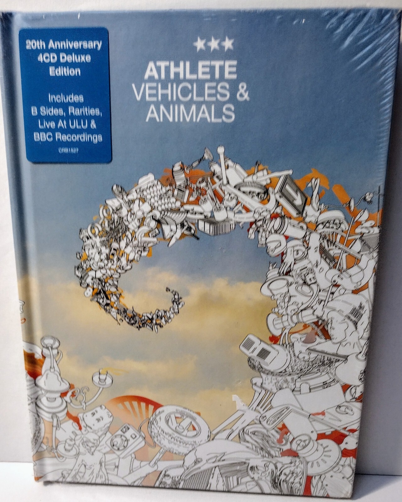 Athlete - Vehicles & Animals 20th Anniversary Deluxe Edition 4CD Box Set