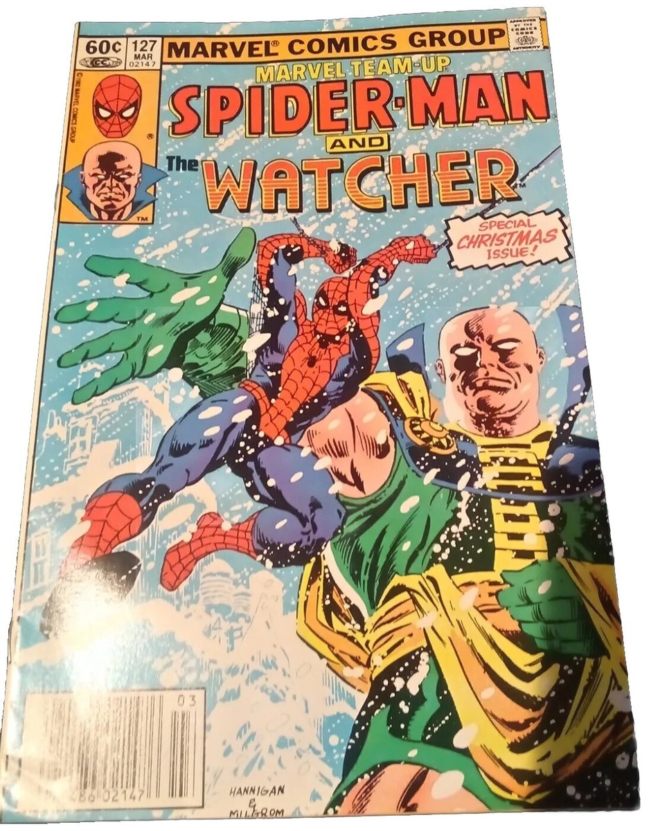 ⑰MARVEL  MARVEL  TEAM-UP SPIDER MAN MARVEL TEAM-UP #127 SPIDER-MAN And The WATCHER Comic BAGGED