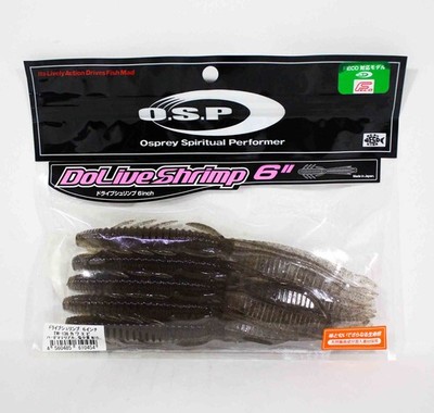 OSP Soft Lure Dolive Shrimp 6 Inches TW-136 (0454)
