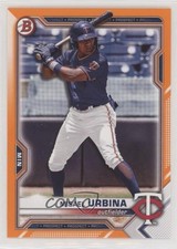 2021 Bowman Draft Orange 25/25 Misael Urbina #BD-68 s5j
