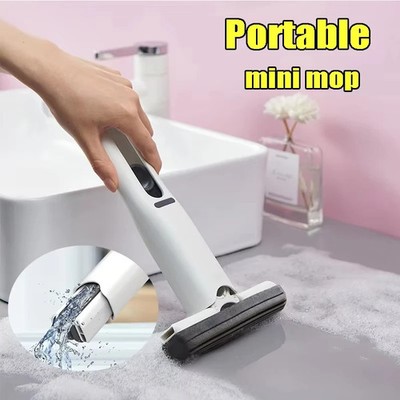 Squeeze Mini Mopp Klapp Bodenwischer Schwamm Fenster Auto Reinigung