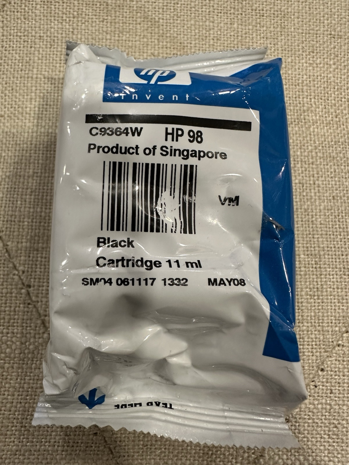 HP 98 Black Inkjet Print Cartridge High-Yield Replacement-image