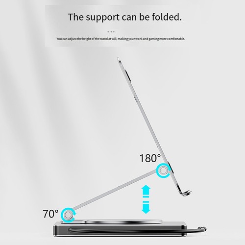 Foldable Laptop Stand and Dock with Gigabit Port and 4K Video Output Support - Picture 12 of 12