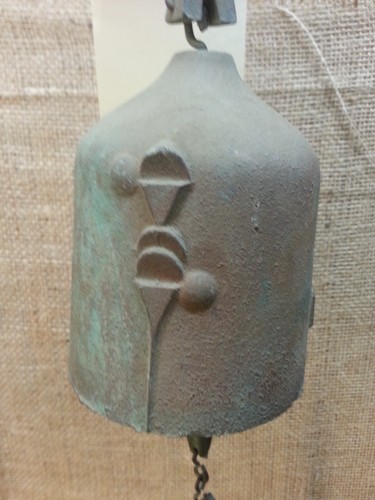 Vintage Paolo Soleri Unique Design Cast Bronze Bell VERY NICE