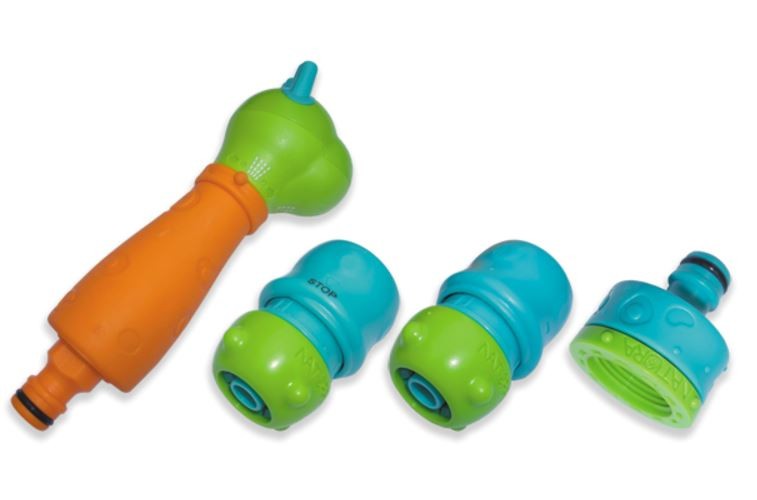 Colorful Sprinkler Multifunctional Nozzle for Kids Children Garden Watering Fun