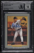 BAS 2006 Topps Turkey Red Mike Mussina #513 BGS Authentic Auto HOF 3c7