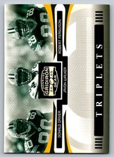 2005 Gridiron Gear Triplets Silver Holofoil  Driver Walker & Ferguson 191/250