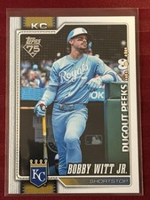 2026 Topps Series 1 Celebration - Dugout Peeks SSP Bobby Witt Jr. #205