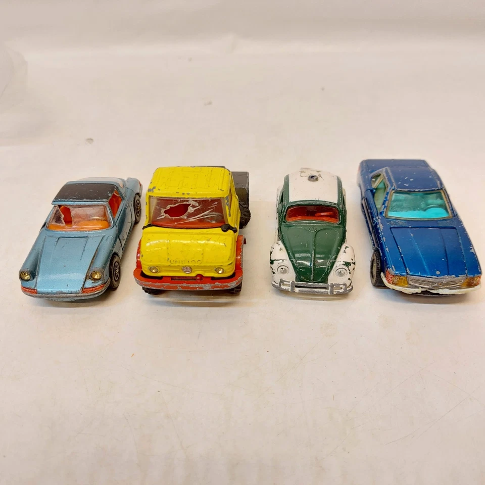 mes-93995	Ersatzteil für Corgi Toys 1:43 4 St. Fahrzeuge alle beschädigt, - Bild 2 von 4