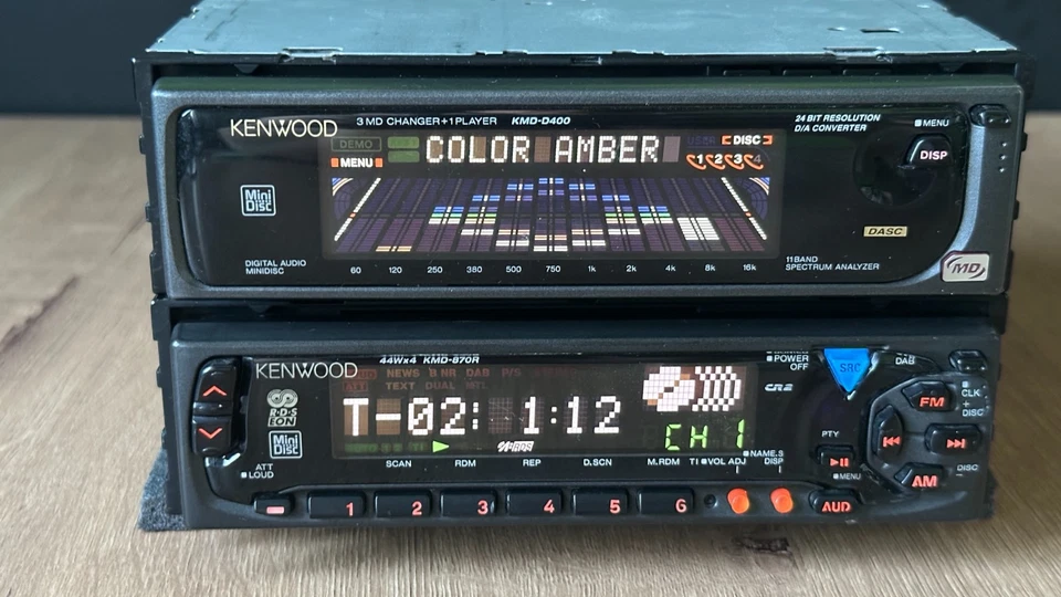 KENWOOD KMD-870R + KMD-D400 vintage MD set - Bild 4 von 4