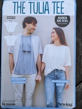 Simply Sewing Pattern The Tulia Tee Sizes XS-XXL Unisex Unused Oversized Fit