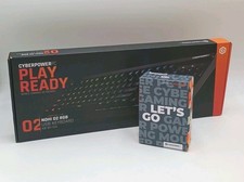 Cyberpower PC NOHI 02 RGB USB Keyboard  Elite RGB USB Wired Mouse New w/ Boxes