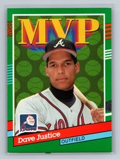 1991 Donruss #402 Dave Justice