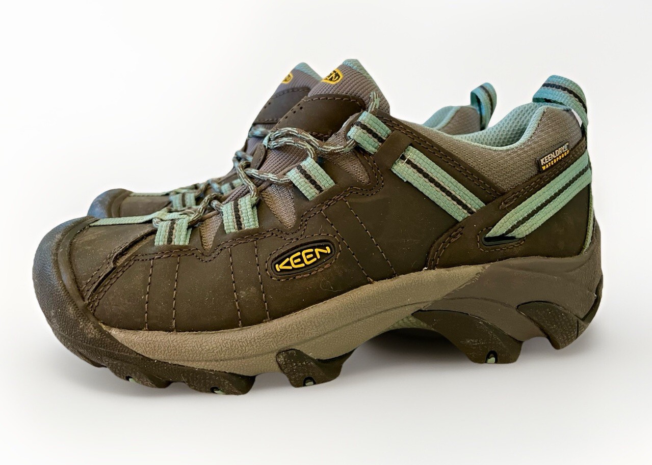 Scarpa da trekking KEEN Targhee II bassa donna 7 5 impermeabile grigio blu minerale 1012244