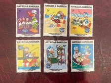 1984 Antigua Christmas 'Disney' SG897-905 unmounted mint