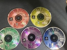 Riven The Sequel To Myst 5 Disc Set Disc Only PS1
