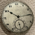 12s Elgin 17j   OF  Pocket Watch Movement. Ticks — photo 1