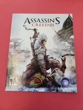 Assassin's Creed III 3 Ubisoft Sony PlayStation 3 Manual Only