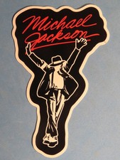 4.5" Music STICKER  MICHAEL JACKSON: American Singer, Performer, King of Pop 