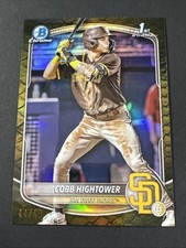 2025 Bowman - Cobb Hightower - 1st Bowman Gold Reptilian /50