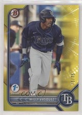 2022 Bowman Draft 1st Edition Yellow Foil 75/75 Willy Vasquez #BD-40 n1u