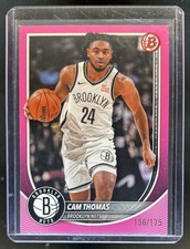 2025-26 Bowman Cam Thomas Pink Border #/175 Nets
