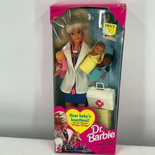 Dr. Barbie Doll Set With Babies  Accessories Mattel 1996 Item 14309 New In Box