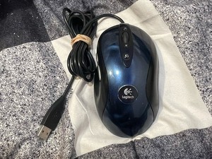 Souris Logitech MX 510 Performance Optical – Bleu, Version Internationale