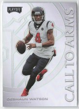 2020 Panini Playoff #CA-7 Deshaun Watson Call to Arms Silver