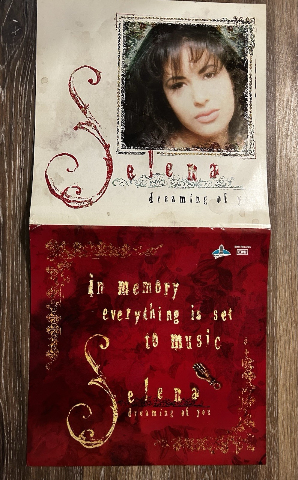 Selena Original Vintage US Poster Dreaming Of You - Rare