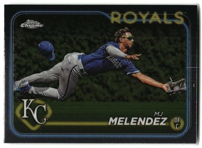 2024 Topps Chrome #7 MJ Melendez Kansas City Royals