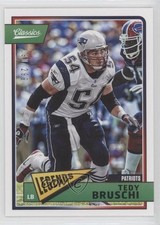 2018 Panini Classics Legends Red Back 90/299 Tedy Bruschi #153 1k5