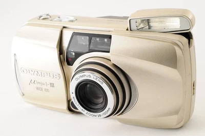 【通電確認済】OLYMPUS μ-III WIDE 100 広角28mm Olympus µ[mju:]-III WIDE 100 Film Cameras for sale | eBay