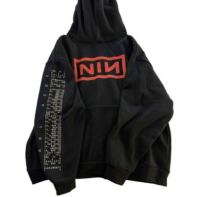 New Nine Inch Nails NIN Peel It Back Tour 2026 Merch Hoodie reprint 2 sided
