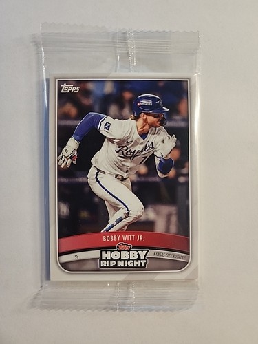 2025 Topps Hobby Rip Night Sealed Pack Bobby Witt Jr. | eBay