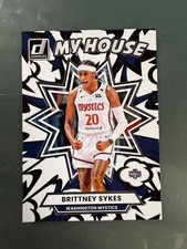 Brittney Sykes, Washington Mystics 2025 Panini Donruss WNBA #18 Card My House