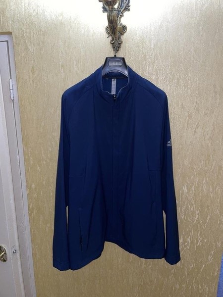 Men Adidas Jacket Navy 44 / XXL / 52