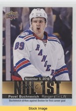 2016-17 Upper Deck NHL Firsts Pavel Buchnevich #NF-19 READ 8tn
