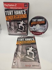 Tony Hawk's Underground PS2 PlayStation 2 Greatest Hits Complete CIB - Tested