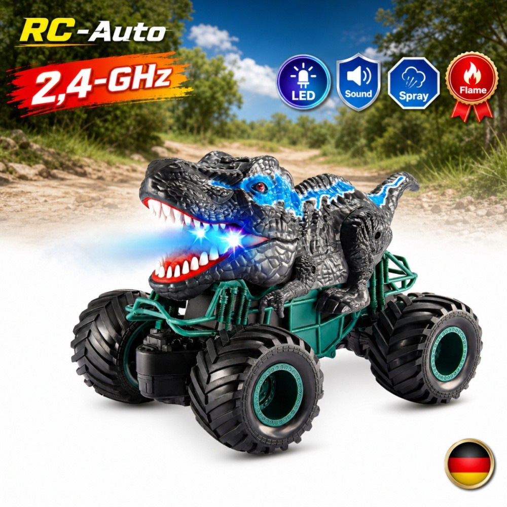 Auto RC Dinosauro Telecomando per Bambini