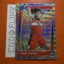 2021-22 Donruss Optic Basketball Corey Kispert Washington Wizards Silver Wave